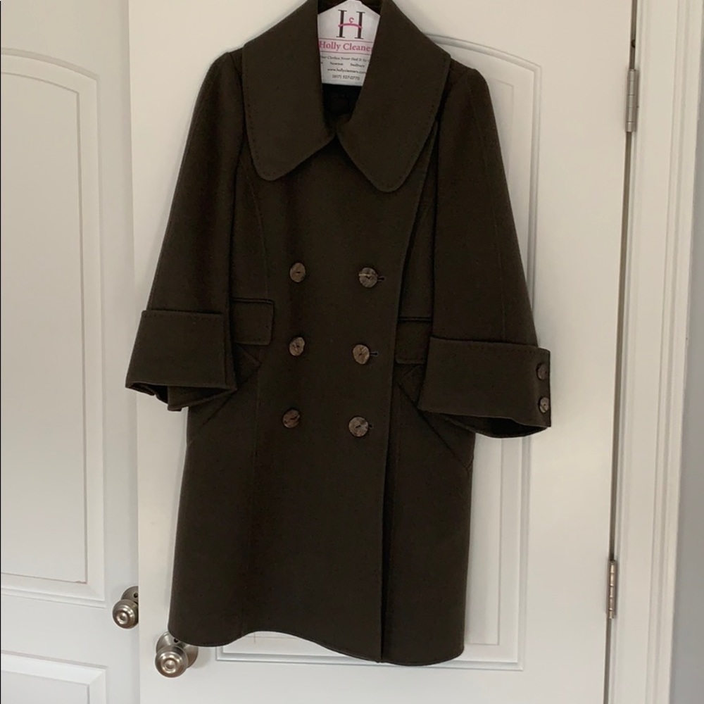 Hanii Y wool coat in Fawn brown
